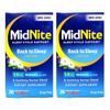 2 Pack Midnite Sleep Aid 30 Chewable Tablets Ea 60 Tablets