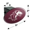 GRAPHICS & MORE SIU Primary Logo Oval Tow Trailer Hitch Cover Plug Insert