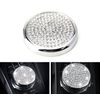 Crystal Silver Center Console iDrive Multimedia Controller Knob Cover For BMW