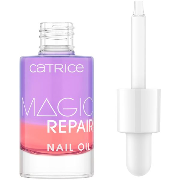 Catrice Magic Repair Nail Oil, Nagelöl, mehrfarbig, 2 Farben, pflegend, mit Ölen, mit Vitaminen, reparierend, transluzent, ohne Aceton, vegan, Mikroplastik Partikel frei (8ml)