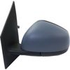 Mirror For 2016-2018 Smart Fortwo Driver Side Power Heated Paintable