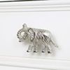 Melody Maison Silver Elephant Drawer Knob