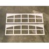2 Amarr Cascade Replacement Inserts for Long Panel Amarr Garage Doors White