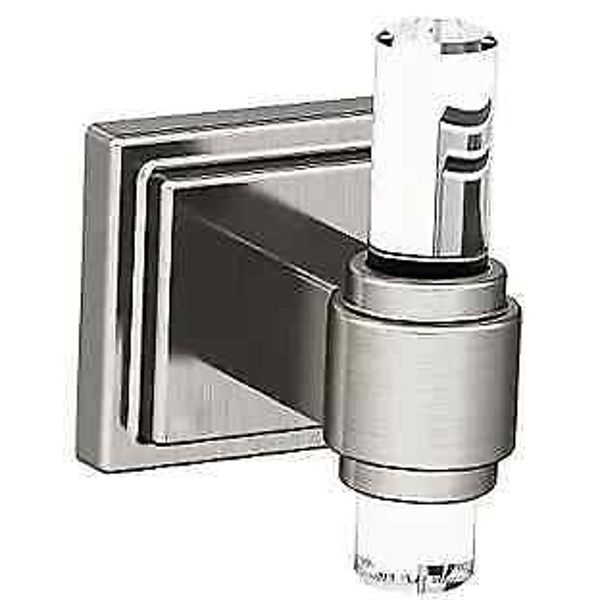 BH36060CG10 | Single | 2-15/16 in. (75 Robe Hook 1-Piece Clear/Brushed Nickel