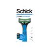 Schick Xtreme 3 Duo Comfort Skin Disposable Razors for Men, 4 Count, Pack of 2