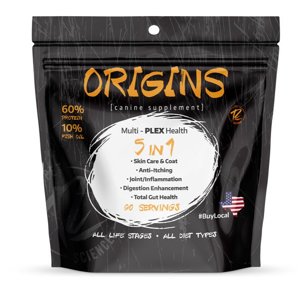 Origins Canine Supplement 5lb, Rogue Pet, Fish Oil, Dog Supplement, Gut Health