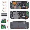 eXtremeRate Gradient Translucent Bluebell DIY Replacement Shell for Nintendo Switch Lite, NSL Handheld Controller Housing w/Screen Protector, Custom Case Cover for Nintendo Switch Lite