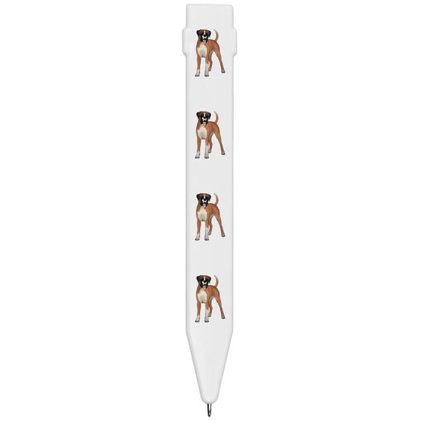 Azeeda 'Standing Boxer Dog' Flat Magnetic Pen (MP00018031)