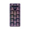 LANVIN en Bleu - Clear Case Monogram for TCL 10 Lite - Coral Pink
