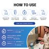 Ola Fresh Dental Appliance Cleaner - Retainer Cleaner, Denture Cleaner, and Dental Night Guard Cleaner for Professional Strength Concentrated Cleaning, Mint Flavor (~3 Month Supply)