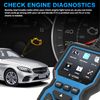 Exctool OBD2 Scanner Car OBD II Code Reader Auto Enhanced Full OBD Mode Check Engine Diagnostic Scan Tool for All 2001+ Petrol & 2004+ Diesel Vehicles