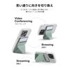 MOFT Snap-On Smartphone Stand, Magnet, Compatible with MagSafe iPhone 14/13/12 Series, Wallet, Tabletop, Card Case Function, Card Storage, Multiple Angle Adjustment, Thin, Lightweight, Foldable,