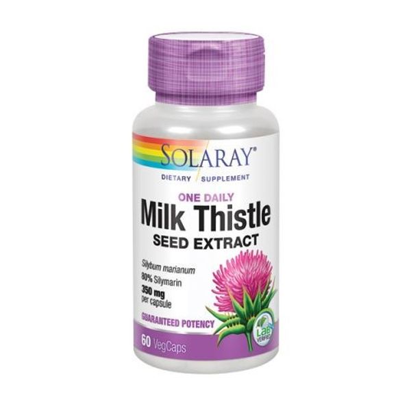 Milk Thistle One Daily 60 Caps  by Solaray