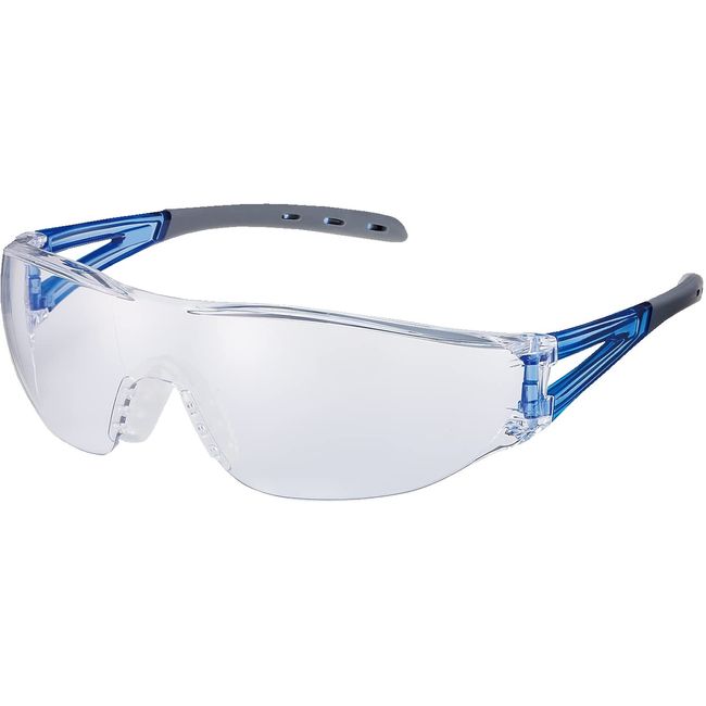 SWANS YK-9N BLU/CLA Assist Glass, Made in Japan, Blue Clear, Anti-Fog, Pollen, PM2.5 Dust, Splash Prevention