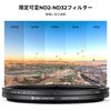 K&F Concept ND2-ND32 Variable ND Filter, Variable Amount Adjustment, X-Shape Uneven Control, Variable, AGC Optical Glass, 24 Layer Coating, Water Repellent, Stain Resistant, Thin Frame, Ideal for