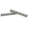 netproshop 2 x Lüsterklemme, 12-polig, 7,5mm²/15A, transparent