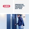ABUS Profile Cylinder D6XBL 40/45 with Code Card and 5 Keys - 96807 - Black
