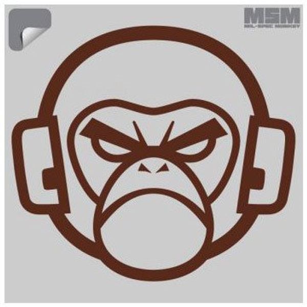 MSM Logo Decal (White)