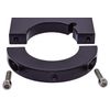 JEGS 70408 Steering Column Drop Mount, 2 1/2 in. Drop, For Keyed Columns - Black