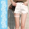 Sttiafay 8 Sheets Lace Temporary Tattoos for Wedding Art Women Black White Thigh Fake Tattoos Sexy Waterproof Tattoo Stickers for Festival Beach Party (Black-White)