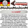 COPPERHEAD 18" BAR, FULL CHISEL & SEMI-CHISEL PRO SAW CHAINS FOR STIHL MS271 291