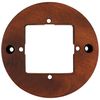 PR1 Series Surface-Mounted Retro Frame for 1 Sockets, Dark Beech Wood