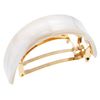 France Luxe Skinny Rectangle Ponytail Barrette - Alba