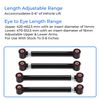 For Dodge Ram 94-09 4X4 Upgraded Adjustable Front Upper Lower Control Arms 0-6"