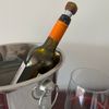 Metal Wine Bottle Stopper, Tiger's Eye