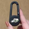 Azeeda 'Police Van' Compass Keyring (KC00032520)