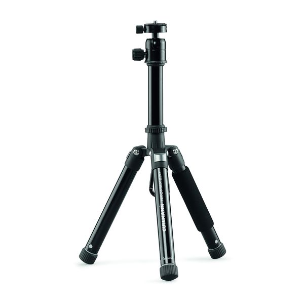 Cullmann - 52523 - Neomax 220 mobile travel tripod w. Smartphone holder (extension height 78 cm, pack size 21cm, load capacity 3kg, weight 552g)