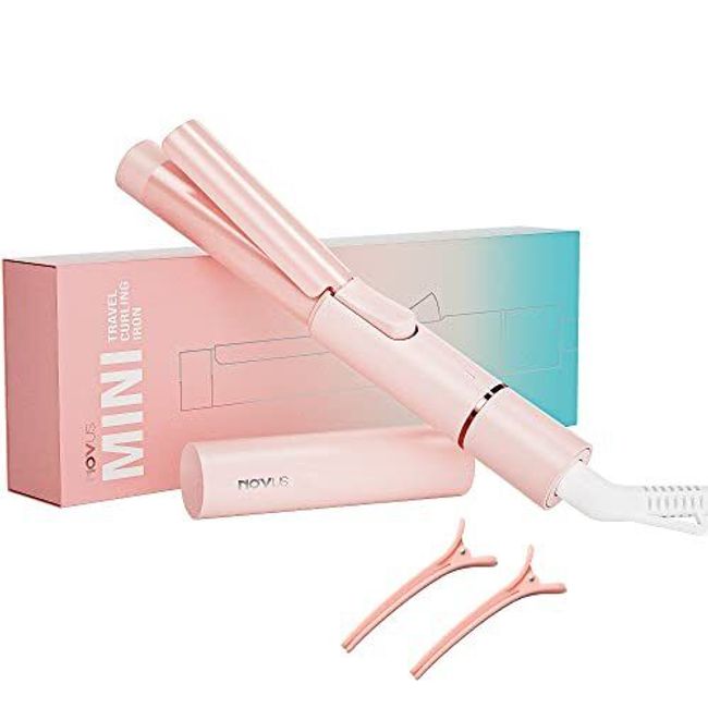 Ceramic Mini 1 Inch Curling Iron For Short Hair Small Travel Curling Iron Dual V