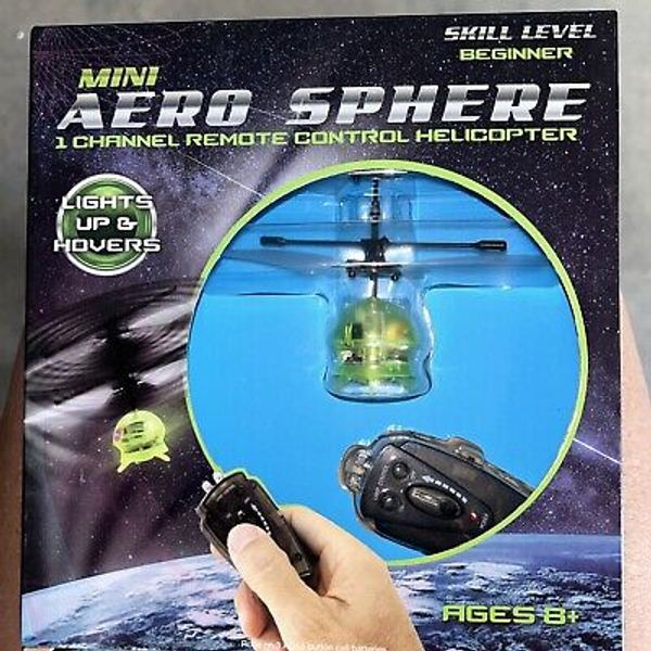 Mini Aero Sphere 1 Channel Remote Control Helicopter NEW IN PACKAGE