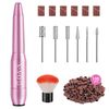 Portable Electric Nail Drill File Machine with Acrylic Nail Kit Set Professio...