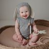 mushie Silicone Baby Teether Toy | Bunny