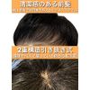 Luce brillare Men's Wig, Hairpiece, Partial Wig, Hair Whorl, Top of Head, Short, 100% Human Hair, Domestic Manufacturer, Essential Set of 5, Business Short +
