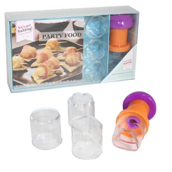 Lets Get Baking 839014 Party Foods Gift Set | 1 Pc Accessory, Muticolor