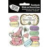 Express Yourself Macaroons and Teacups Stick-On Decorations