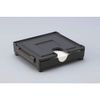 Inomata Chemical Co., Ltd. Coffee Filter Case with Magnet, Dark Gray