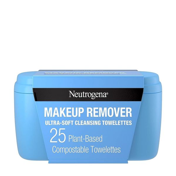 Neutrogena Makeup Remover Facial Cleansing Towelettes, Daily Face 25 Count