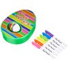 The EggMazing Easter Egg Mini Decorator Kit Arts and Crafts Set - Includes Egg Decorating Spinner and 6 Markers [Packaging May Vary]