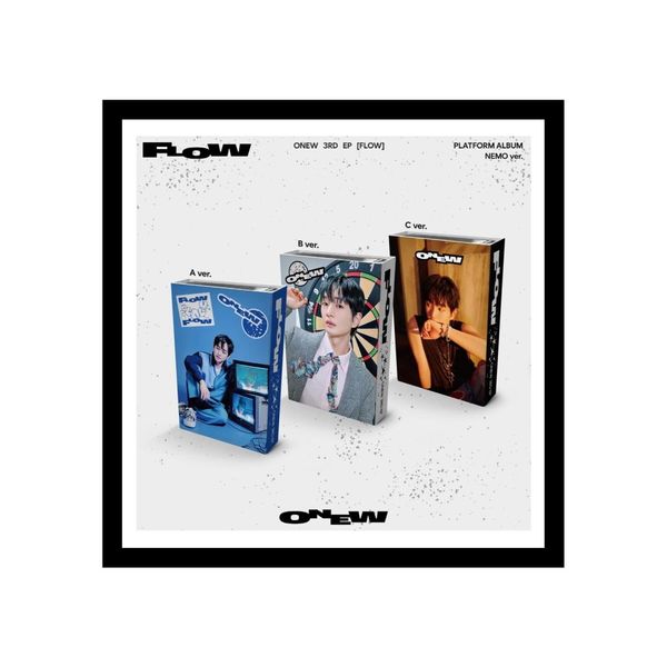 ONEW - 3rd Mini Album FLOW [NEMO Ver.] (Random ver.)