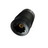 rhinocables - Toslink Optical Audio Coupler | Seamless Connectivity | Interference-Free Signal | Versatile Compatibility | Durable Construction, Gold, Coupler