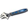 Draper 24893 Expert Adjustable Crescent Type Wrench with Soft Grip, 150mm, Blue