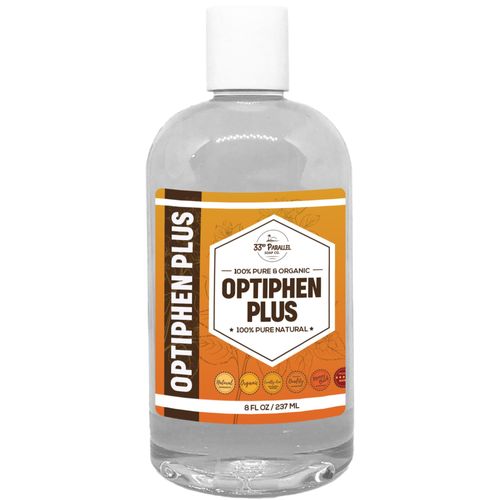 OPTIPHEN Plus Natural Preservative (8 oz) Paraben-Free; Formaldehyde-Free; Water & Oil Soluble | Suitable for Soap Making, Lotions, Conditioners, Creams & More | Keeps Products Fresh/Safe | 8 Ounces