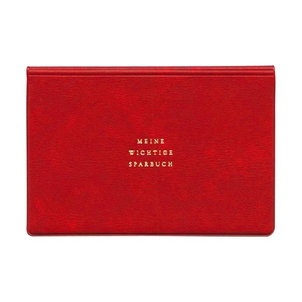 HIGHTIDE GB183 Classic Red Passbook Case