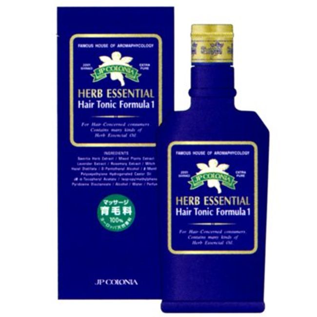 JP Colonia Herb Hair Tonic Formula, 5.3 fl oz (160 ml)