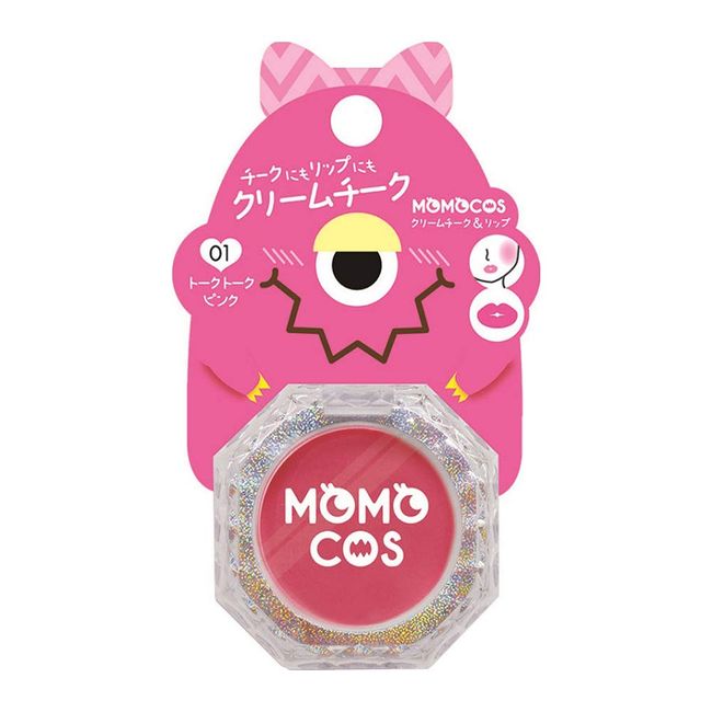 BW (Beauty World) Momocos Cream Teak & Lip MMC 505 Talk Pink (2.8g)