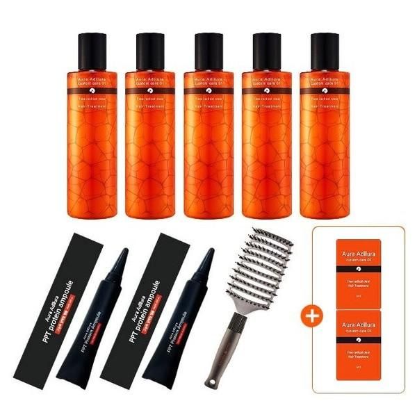 [Half Club/Aura Adura] Aura Adura Treatment 5 Bottles Brush Set