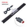Zerone Wired Sensor Bar for Wii, IR Wired Motion Sensor Bar Compatible with Wii Consoles (Silver)